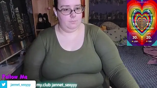 Snapshot of JannetPie chatting on June 15, 11:51 pm JannetPie online show from June 15, 11:51 pm