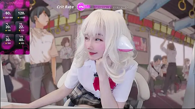Snapshot of Niya-Nyan chatting on June 2, 11:23 am Niya-Nyan online show from June 2, 11:23 am