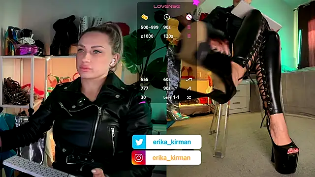 Erika Kirman online show from November 28, 3:58 pm