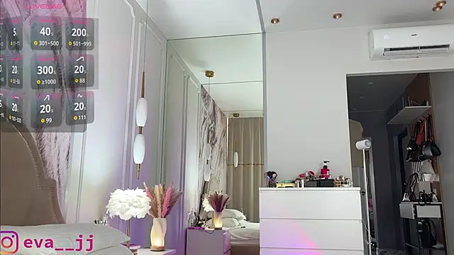 Snapshot of Eva_JJ chatting on June 27, 3:00 am Eva JJ online show from June 27, 3:00 am