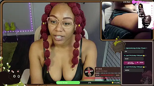Snapshot of Cheybaaee chatting on June 18, 5:39 pm Cheybaaee online show from June 18, 5:39 pm