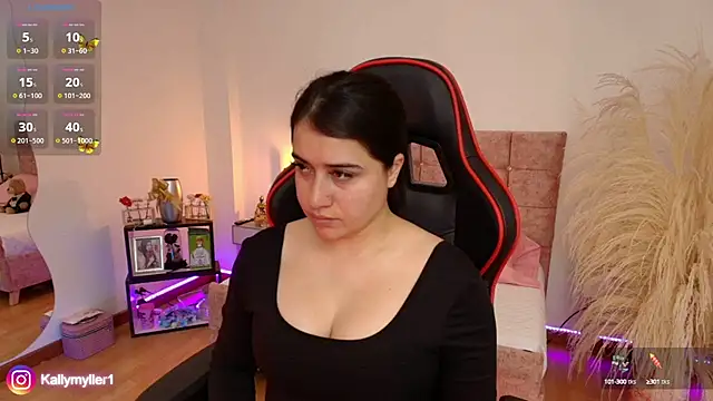 Snapshot of KallyMyller1 chatting on December 11, 7:14 pm KallyMyller1 online show from December 11, 7:14 pm