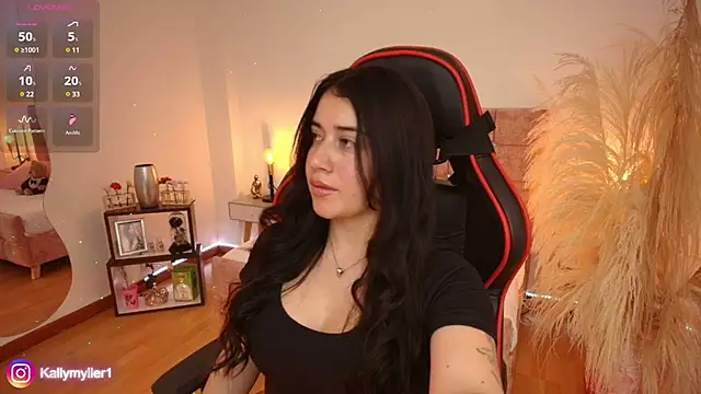 Snapshot of KallyMyller1 chatting on January 21, 6:34 pm KallyMyller1 online show from January 21, 6:34 pm