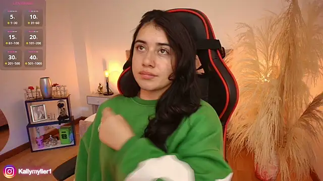 Snapshot of KallyMyller1 chatting on January 22, 7:24 pm KallyMyller1 online show from January 22, 7:24 pm