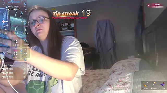 Snapshot of ZeTurtleMaster chatting on November 7, 6:19 pm ZeTurtleMaster online show from November 7, 6:19 pm