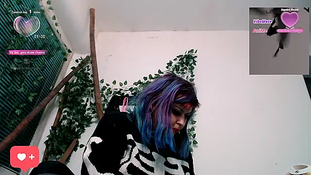 Psychobitch7 online show from October 7, 8:28 pm