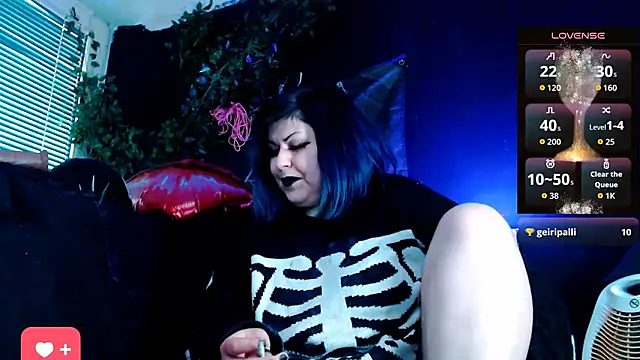 Psychobitch7 online show from February 5, 9:14 am