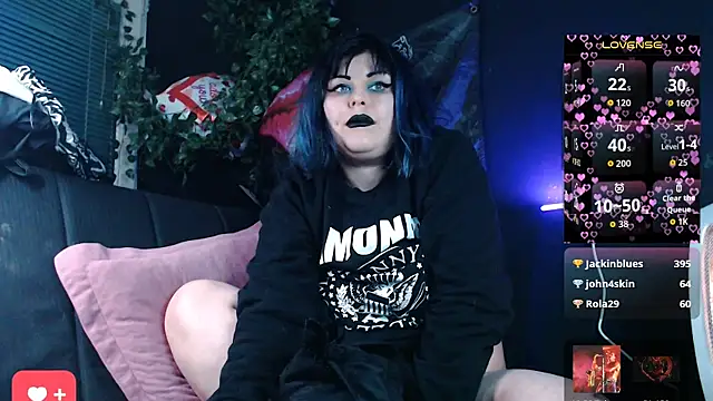 Psychobitch7 online show from February 19, 8:16 pm