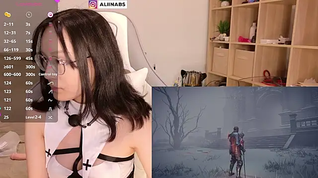 aliiiiiina online show from January 12, 9:08 pm