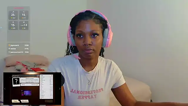Snapshot of mochamimi chatting on May 29, 3:37 am mochamimi online show from May 29, 3:37 am