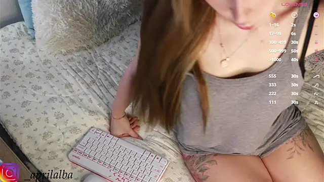 AprilinAlba online show from March 9, 6:28 am