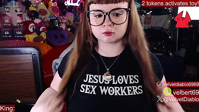 VelvetDiablo online show from January 6, 12:47 am