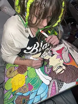 Snapshot of 1-800-FUCKYOU chatting on October 18, 2:18 pm 1-800-FUCKYOU online show from October 18, 2:18 pm