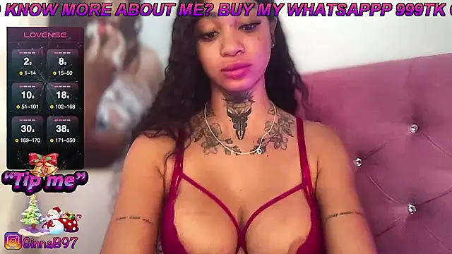 Snapshot of GinnaBolton chatting on December 30, 1:47 pm GinnaBolton online show from December 30, 1:47 pm