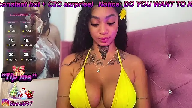 Snapshot of GinnaBolton chatting on January 3, 12:52 pm GinnaBolton online show from January 3, 12:52 pm