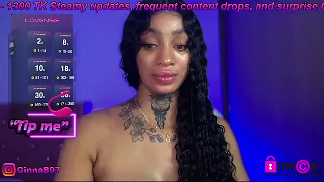 Snapshot of GinnaBolton chatting on September 13, 2:33 am GinnaBolton online show from September 13, 2:33 am