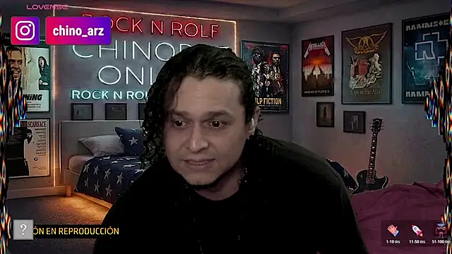 chino roz online show from April 27, 6:55 am