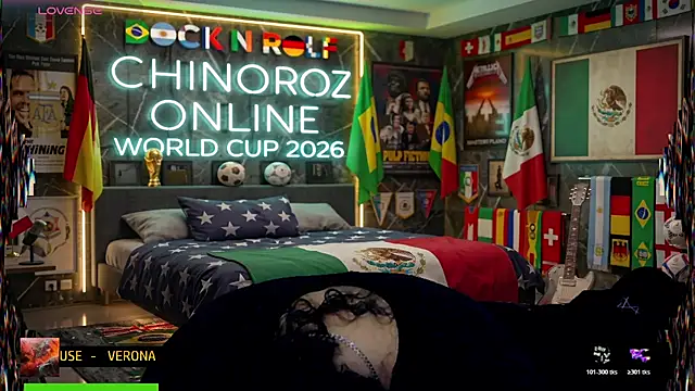 chino roz online show from June 29, 7:25 am