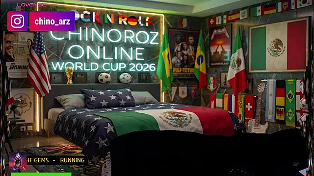 chino roz online show from July 3, 6:09 am