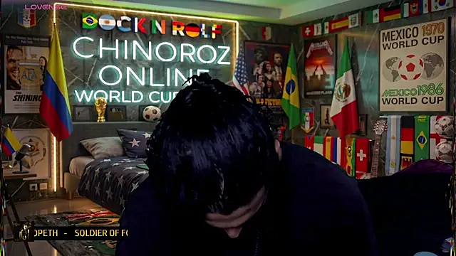 chino roz online show from July 5, 7:26 am