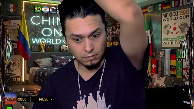 chino roz online show from July 8, 5:50 pm