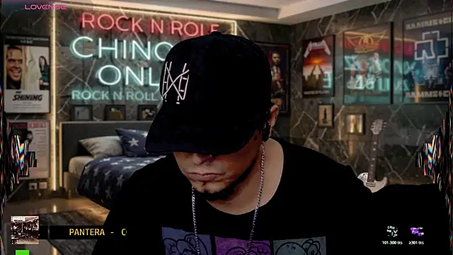 chino roz online show from July 12, 8:55 pm