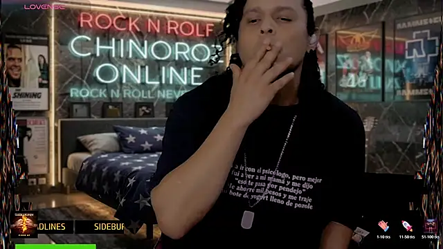 chino roz online show from August 2, 9:08 am