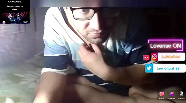 Javi 92 online show from February 17, 1:15 am