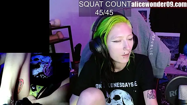 alicewonder09 online show from October 23, 6:23 am