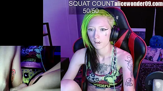 alicewonder09 online show from November 9, 5:06 am