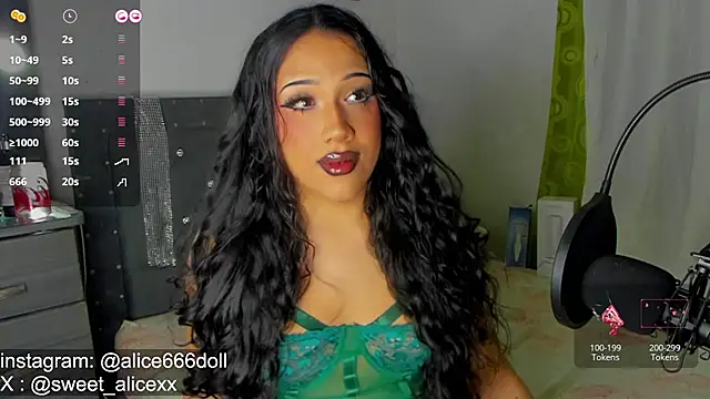 SWEET ALICEXX online show from July 24, 9:35 pm