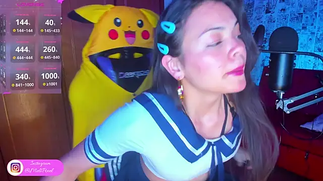 Meli Pixel online show from February 11, 8:52 pm