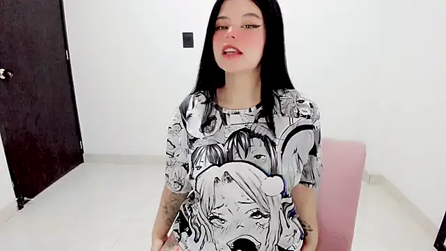 Snapshot of ariakyubi chatting on February 8, 4:57 am ariakyubi online show from February 8, 4:57 am