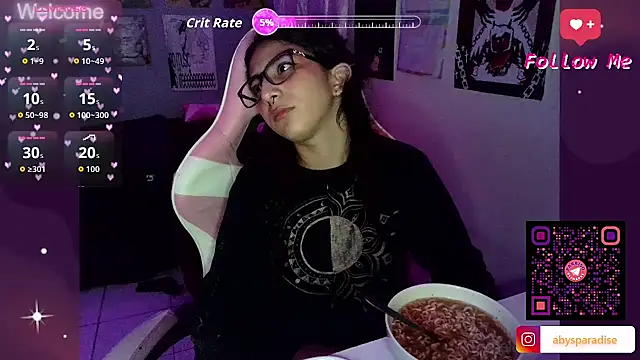 Snapshot of Abysparadise chatting on June 10, 2:34 am Abysparadise online show from June 10, 2:34 am