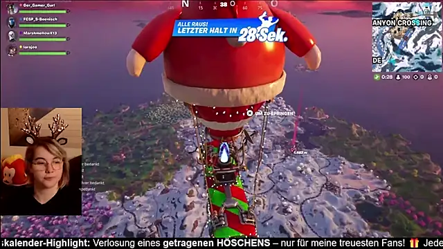 GamerGirl Eve online show from December 22, 7:10 pm