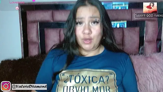 Snapshot of ValerieDiiamond chatting on January 31, 3:41 am ValerieDiiamond online show from January 31, 3:41 am