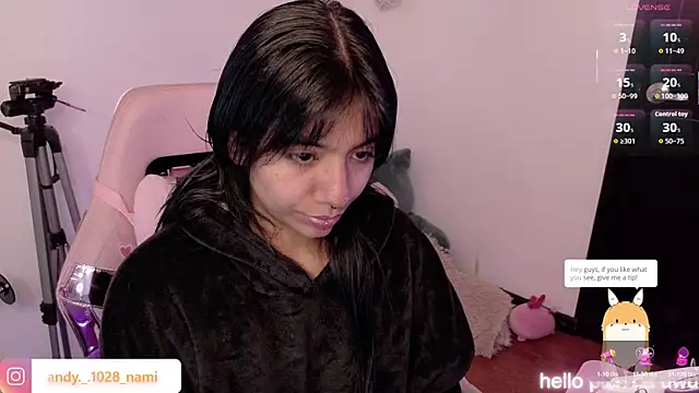Snapshot of Nami_usagi chatting on June 25, 8:57 pm Nami usagi online show from June 25, 8:57 pm