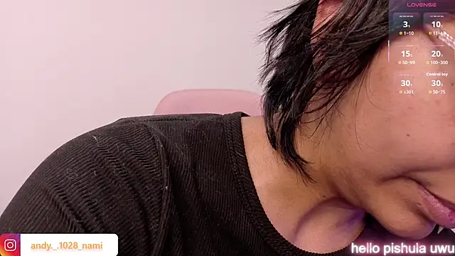 Snapshot of Nami_usagi chatting on July 6, 8:55 pm Nami usagi online show from July 6, 8:55 pm