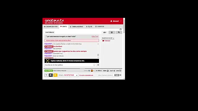 selenax2023 online show from March 12, 1:25 am