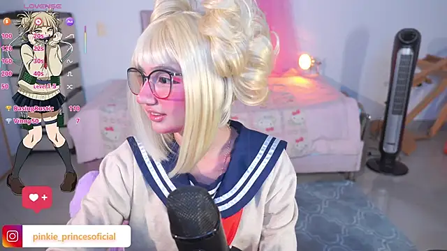 Pinkie Princes online show from May 14, 1:45 am