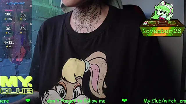 Witch Emma online show from November 26, 8:48 am