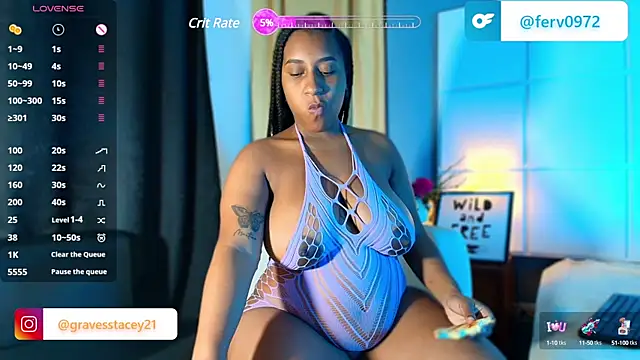 StaceyGraves  online show from December 3, 1:43 pm