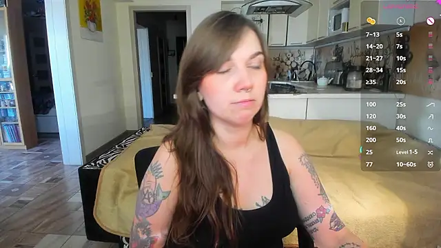 Snapshot of StacyTigerr chatting on February 7, 12:31 pm StacyTigerr online show from February 7, 12:31 pm