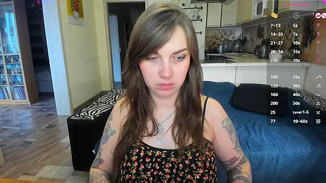 Snapshot of StacyTigerr chatting on February 10, 12:20 pm StacyTigerr online show from February 10, 12:20 pm