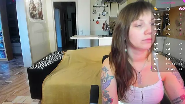 Snapshot of StacyTigerr chatting on March 2, 9:27 am StacyTigerr online show from March 2, 9:27 am