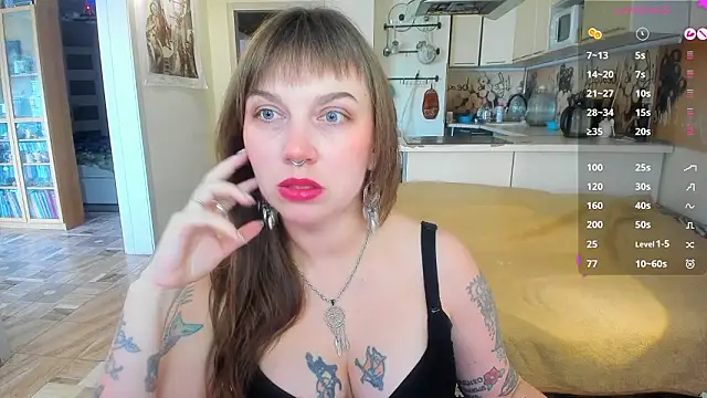 Snapshot of StacyTigerr chatting on March 8, 11:58 am StacyTigerr online show from March 8, 11:58 am