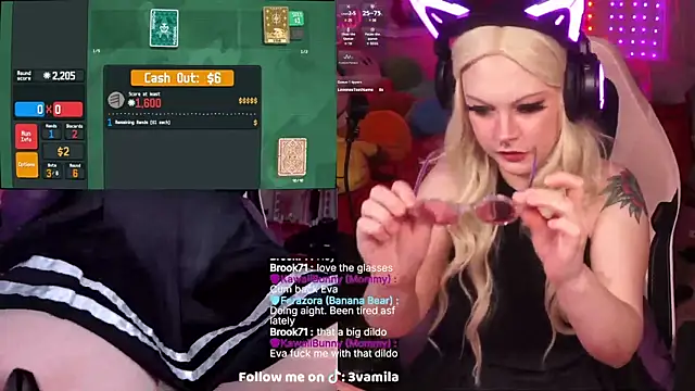 evamila online show from February 5, 10:12 pm