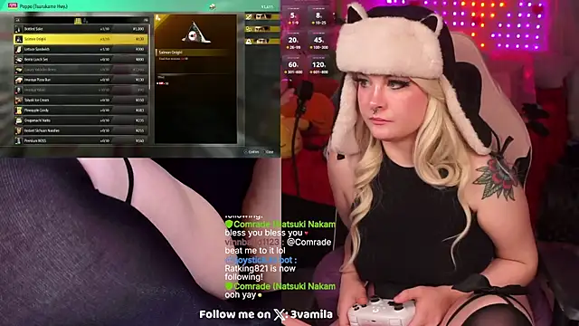 evamila online show from February 6, 4:31 am