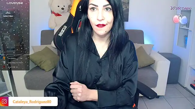 Snapshot of Cataleya80 chatting on February 14, 1:13 am Cataleya80 online show from February 14, 1:13 am