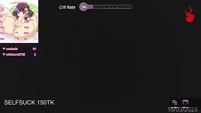 Snapshot of Herazuline chatting on March 17, 4:19 am Herazuline online show from March 17, 4:19 am